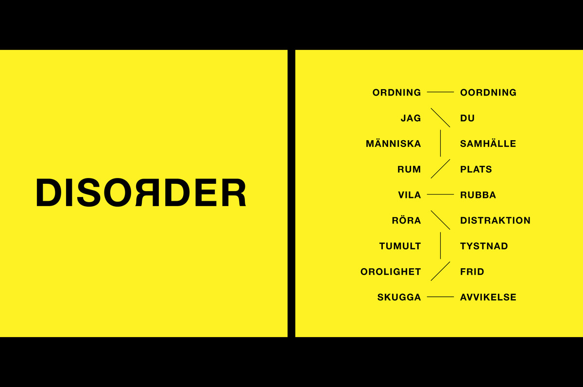 Disorder grafik katja reimers